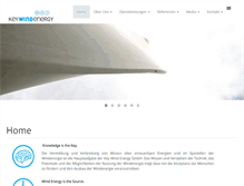Tablet Screenshot of keywind.de